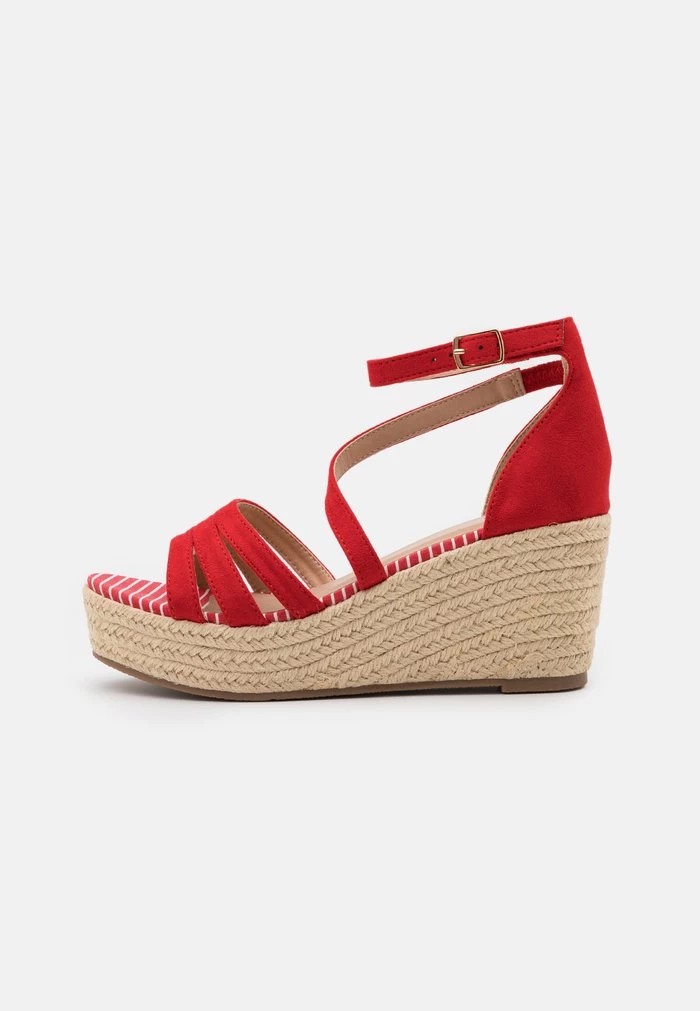 Sandale ANNA FIELD Anna Field Platform Sandals Rouge Femme | YFC-4529160